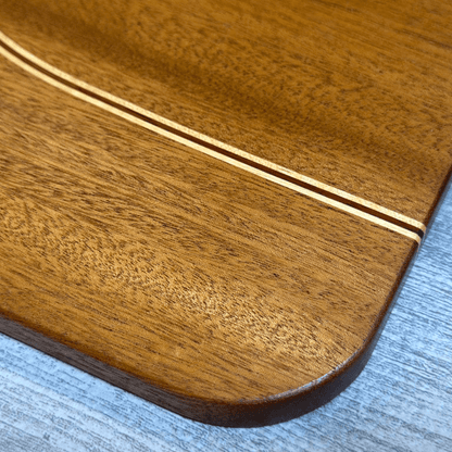 Classic - Sapele Mahogany with strips of Maple and Paduk