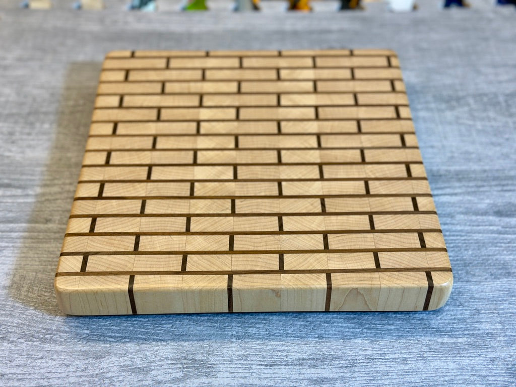 Test Collection - Alpha Cutting Board, Maple & Walnut