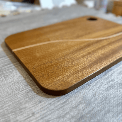 Classic - Sapele Mahogany with strips of Maple and Paduk