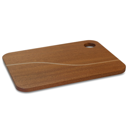 Classic - Sapele Mahogany with strips of Maple and Paduk