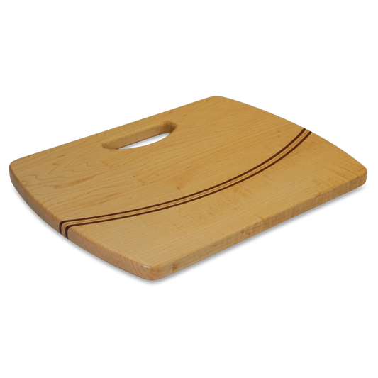 Smile - Maple with strips of Paduk and Yellow Heart