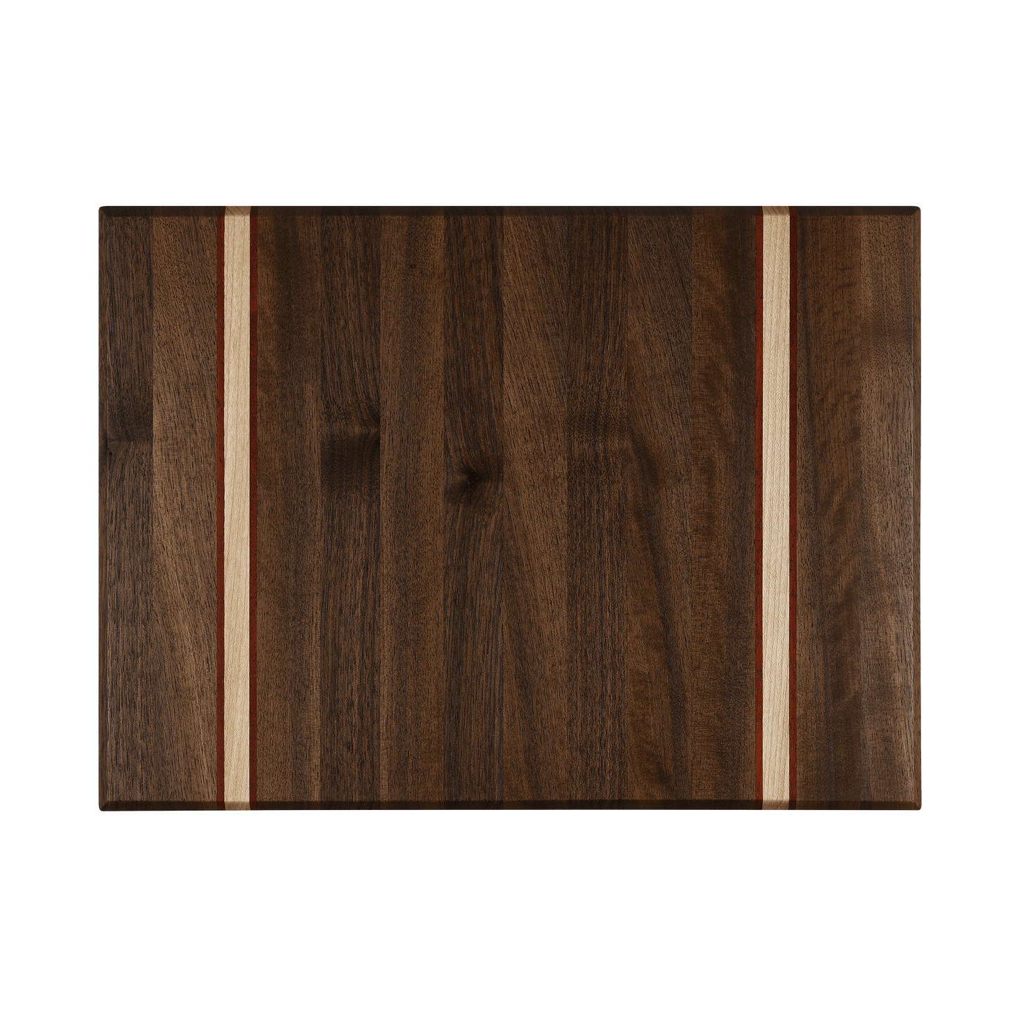 Pinstripe - Walnut with with Maple and Paduk strips