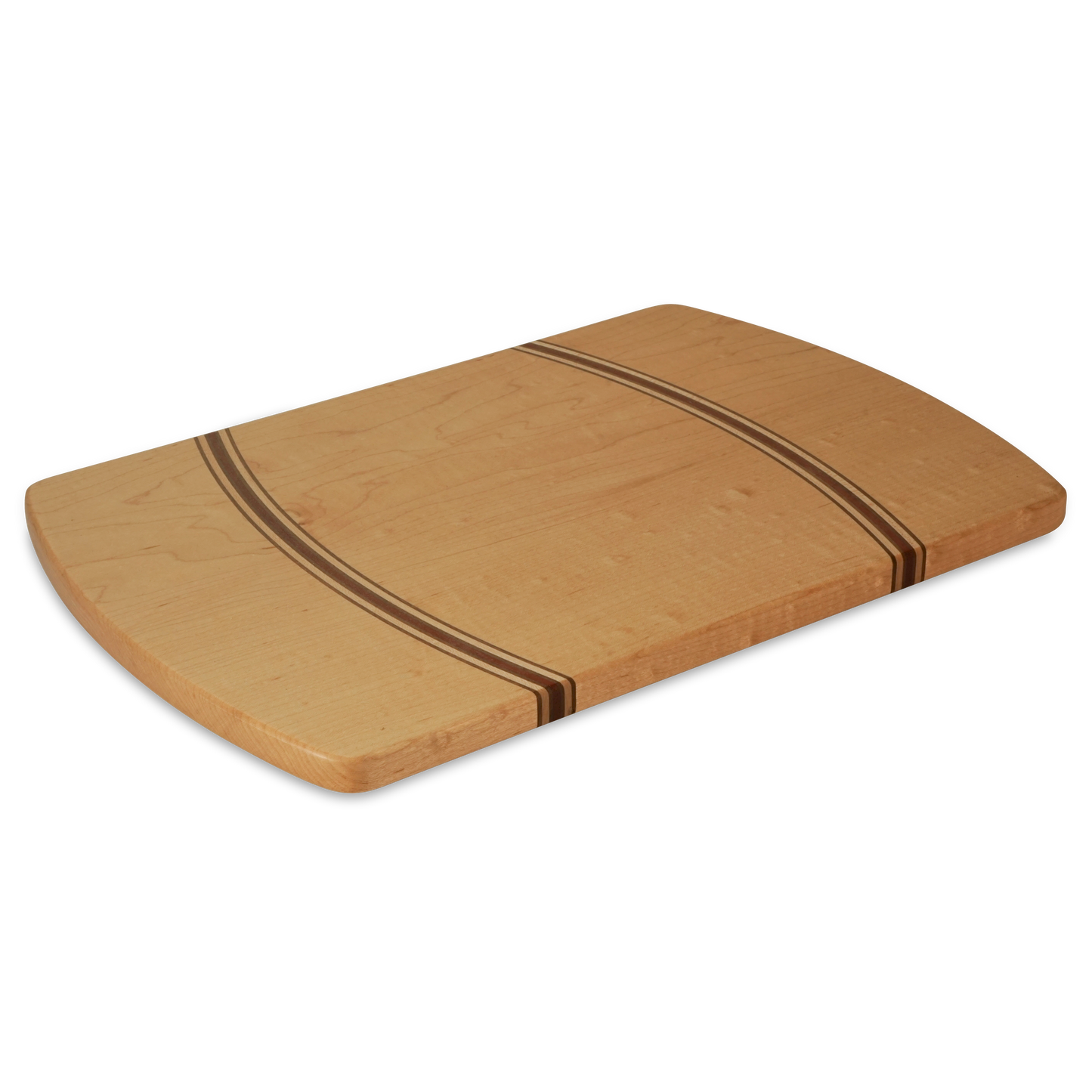 Brackets - Maple with strips of Walnut and Paduk