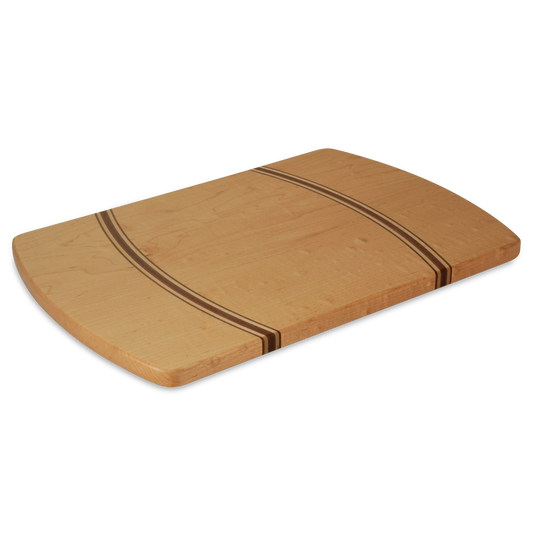 Brackets - Maple with strips of Walnut and Paduk